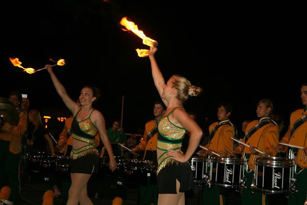 HHS student takes fifth at Majorette competition