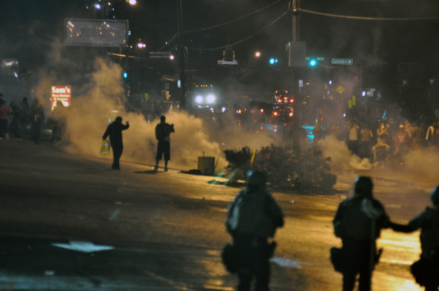 The burning of Ferguson