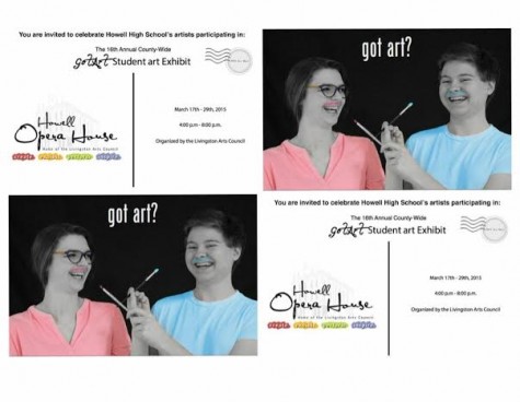 HHS students being featured in art show