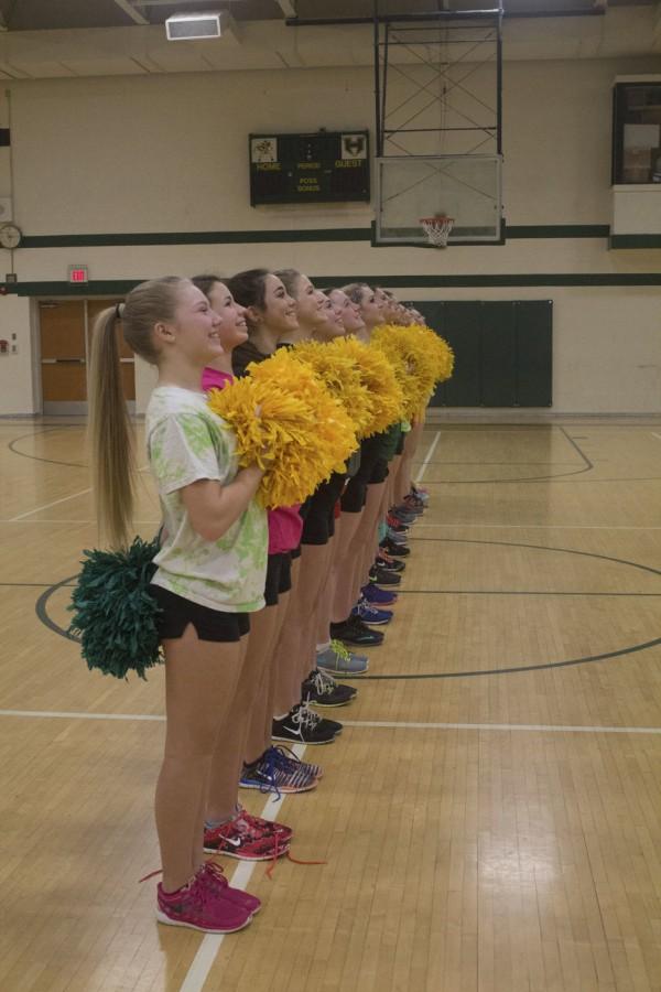 Howell Varsity Pompon stay busy before States Championship competition