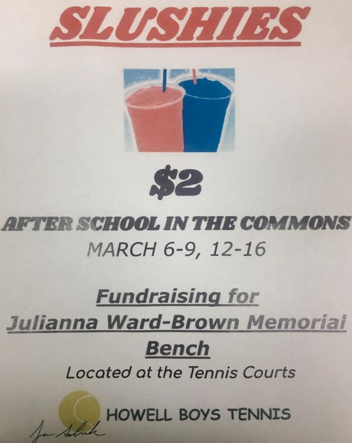 HHS Boys Tennis fundraises for memorial bench