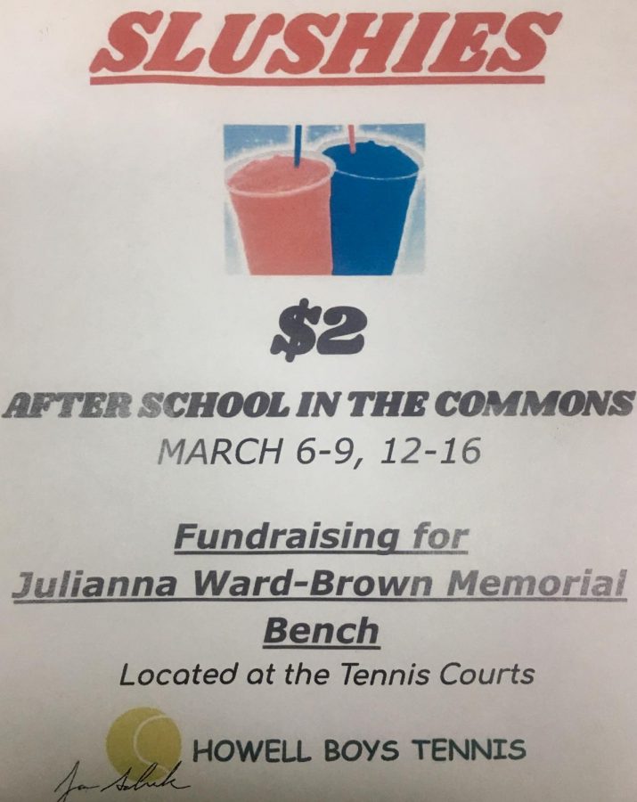 HHS Boys' Tennis fundraises for memorial bench
